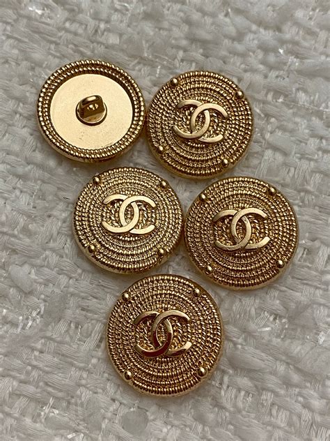 chanel inspired buttons.